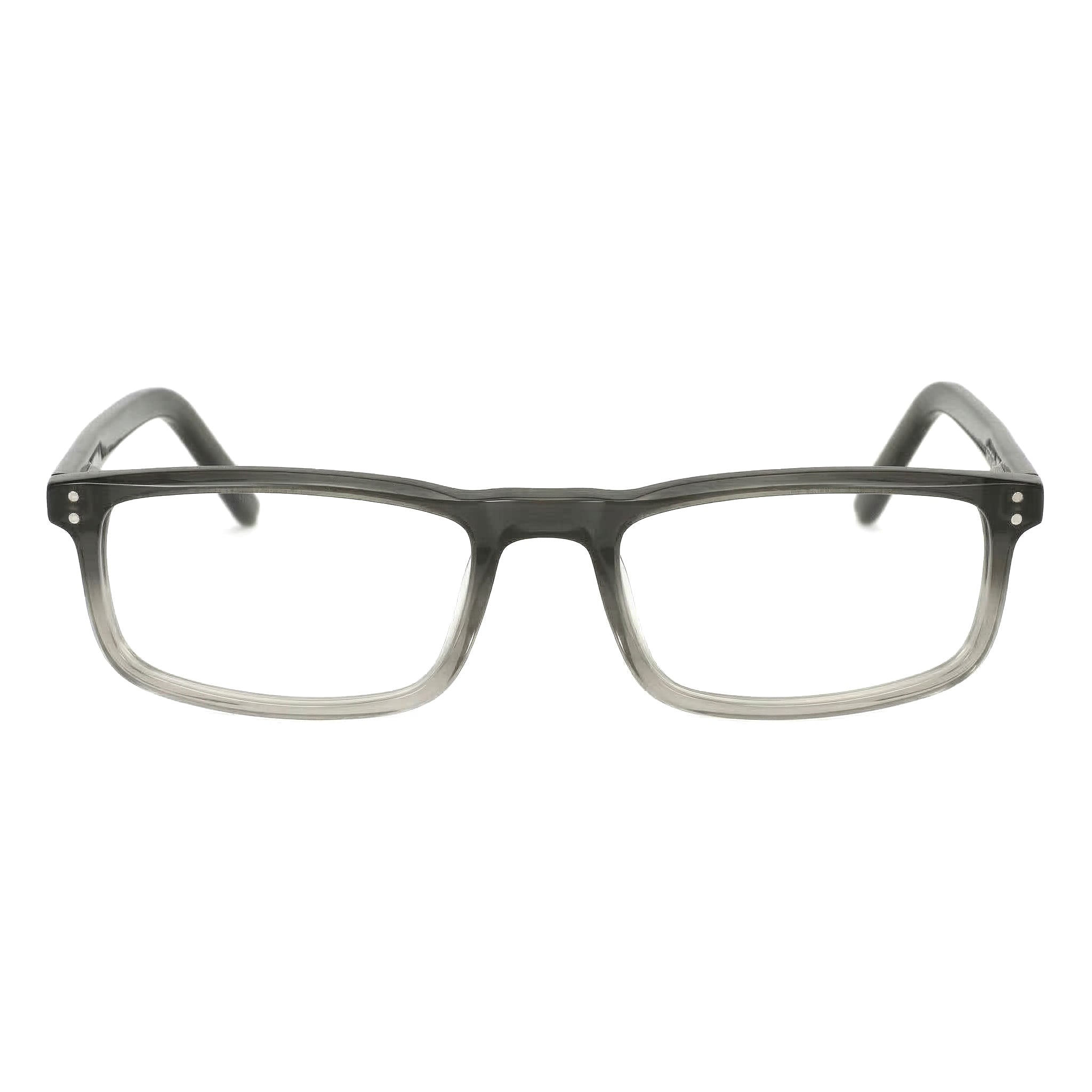 Encore Zenith glasses closeup front view in gray frames