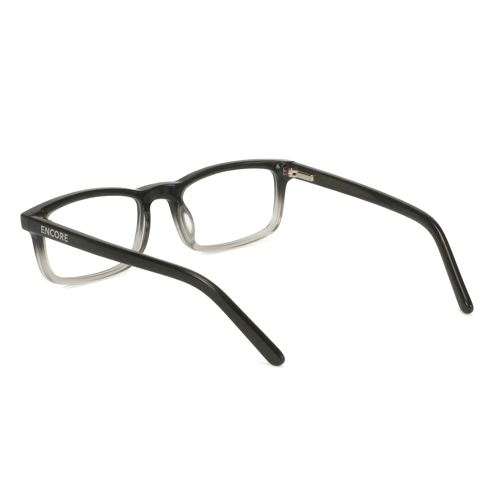 Encore Zenith glasses closeup side view in gray frames